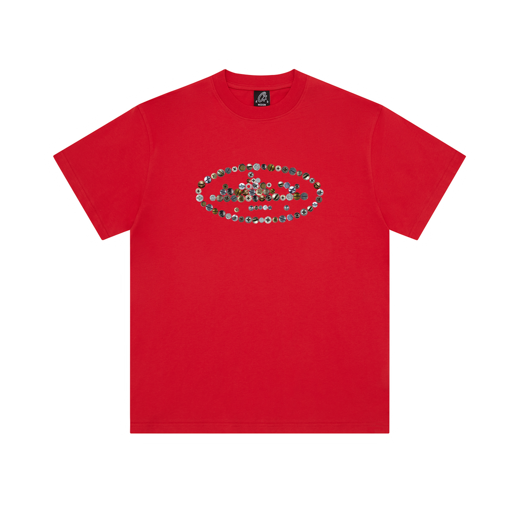 SCREWS ISLAND TEE [RED]