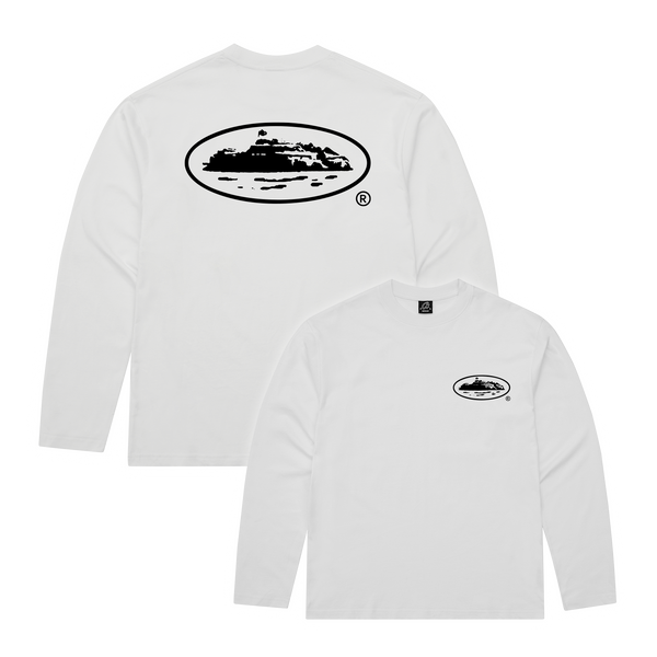 OG ISLAND® LONGSLEEVE TEE [WHITE]