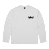 OG ISLAND® LONGSLEEVE TEE [WHITE]