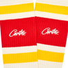 RETRO SOCKS [RED & YELLOW]